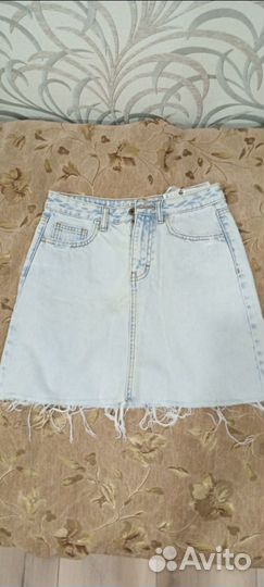Джинсовая юбка Pull bear