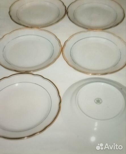 Тарелки времен СССР