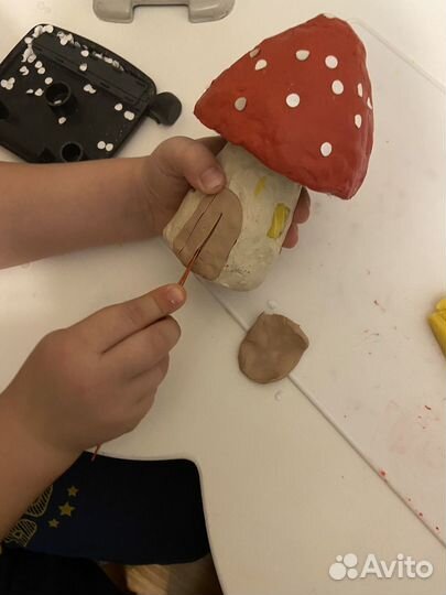 Развивающие занятия по лепке в Митино