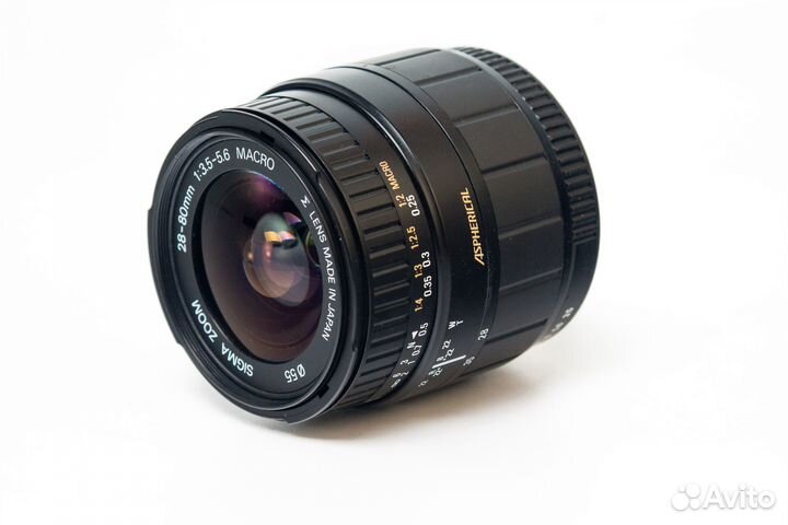 Sigma Zoom 28-80mm f3.5-5.6 Macro байонет Pentax