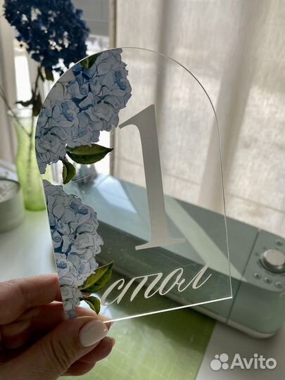 Номерки на столы для свадьбы