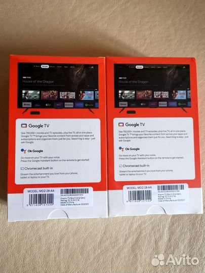 Тв приставка Xiaomi Mi Box S 2nd Gen MDZ-28-AA