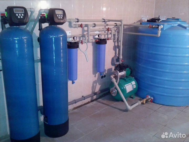 Система фильтрации воды для частного дома