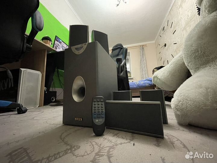 Музыкальный центр 5.1 sven HT-485