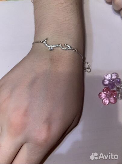 Серебряный браслет
