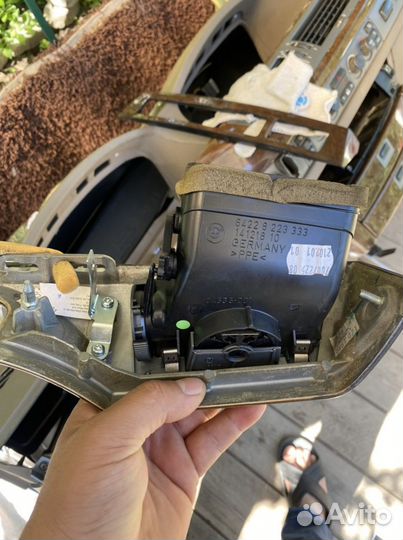 Накладка торпедо bmw 7 E65