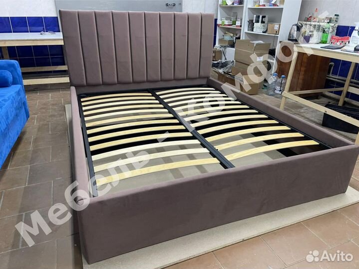 Кровать двуспальная/для дома/дачи/отеля/хостела