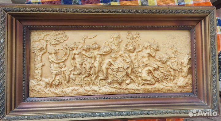 Барельеф. Италия. Антиквариат