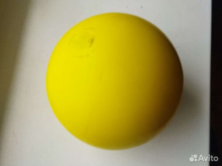 Мяч гимнастический togu диаметр 16 см желтый