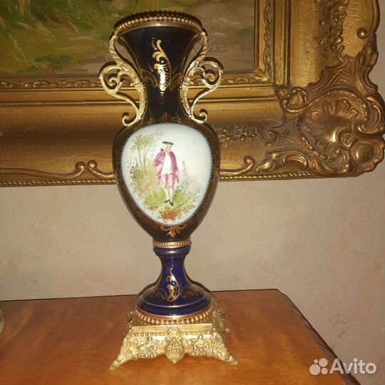 Антикварная ваза дворцовый стиль