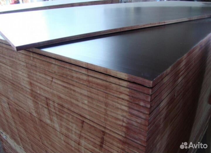 Фанера ламинированная 6мм,9мм,12мм,15мм,21мм,27мм