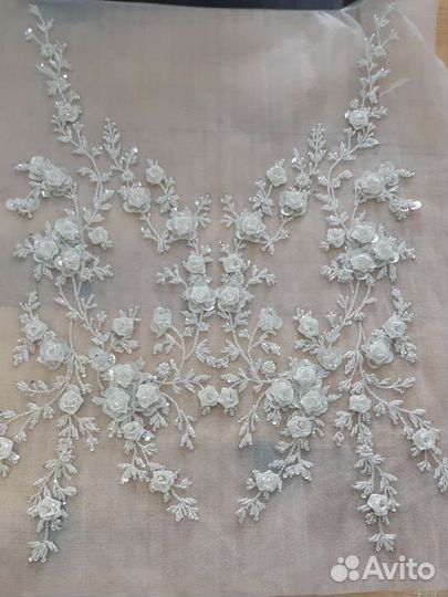 Вышивка на сетке