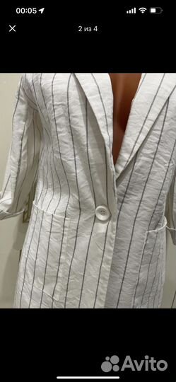 Пиджак летний L