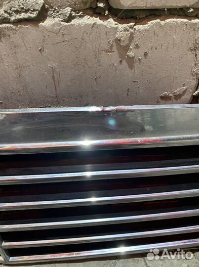 Облицовка радиатора w220