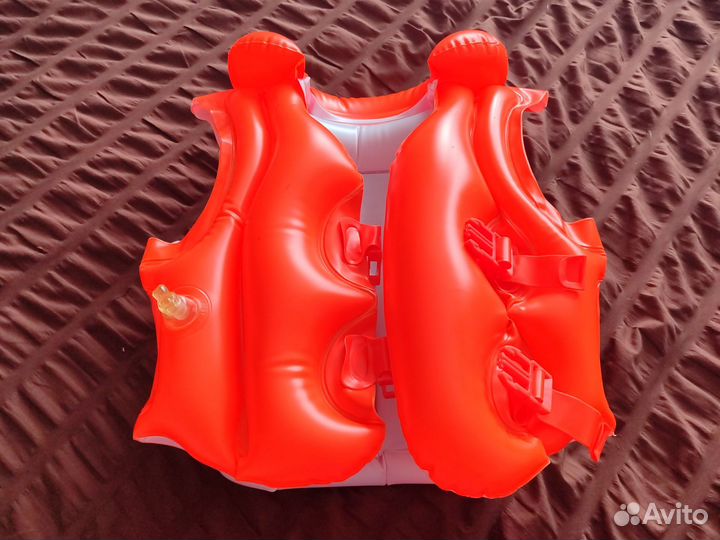 Жилет спасательный intex надувной 3-6 лет