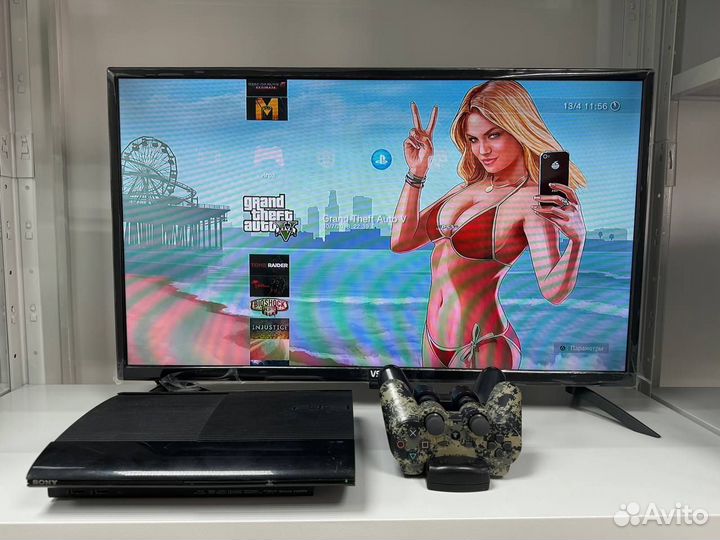 Sony PS3 500gb 2 джoстика 50 игр