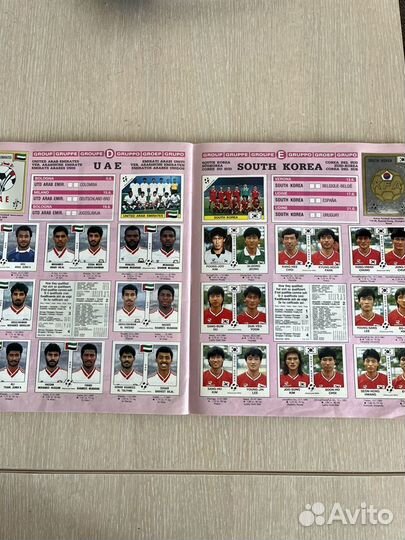 Альбом Panini Italia 90