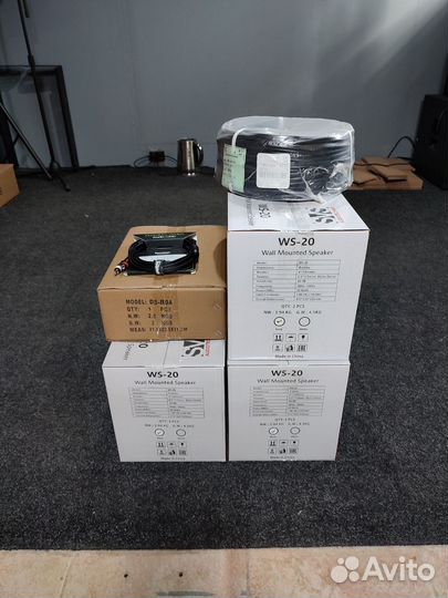 Усилитель и колонки