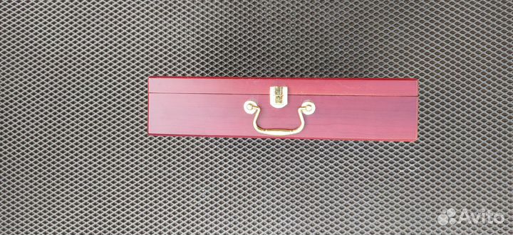 Мини Гольф подарочный в деревянном кейсе