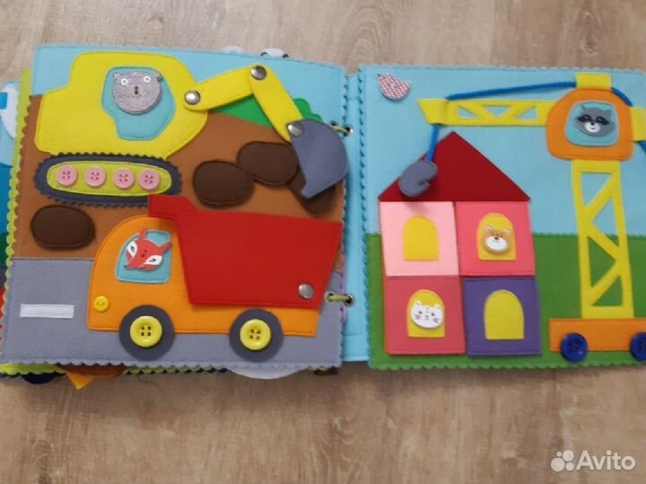 Книга из фетра