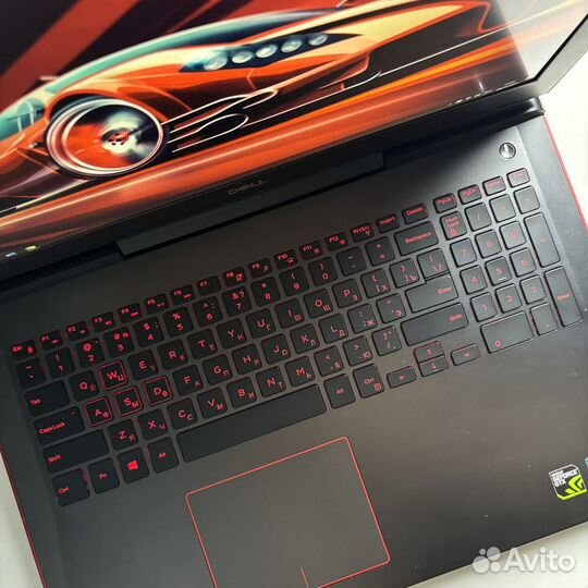 Игровой ноутбук Dell i7/GTX1050TI/8RAM/IPS