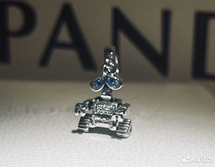 Валли шарм Walle подвеска silver