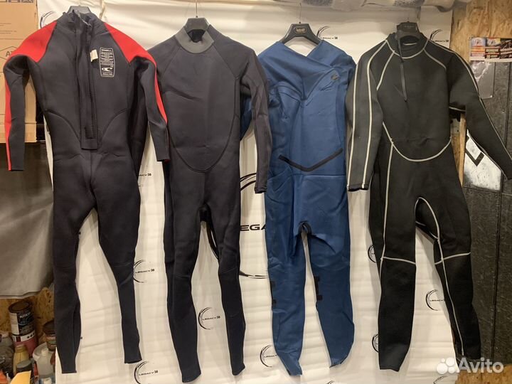 Гидрокостюмы O'neill: XL, L, S + Жилет O'neill