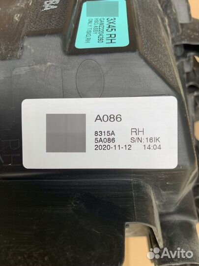 ASX 3 (2020+), правый указатель поворота (без птф)