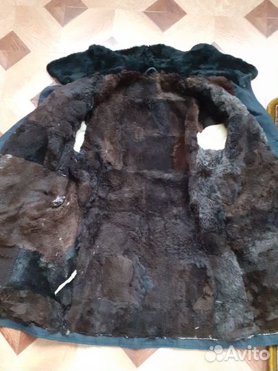 Полушубок из овчины мужской