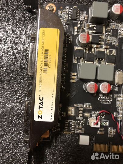 Видеокарта zotac gt630 4gb
