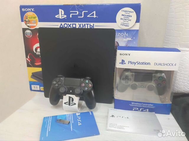 Sony PS4 Slim 1tb Прошитая 9.00