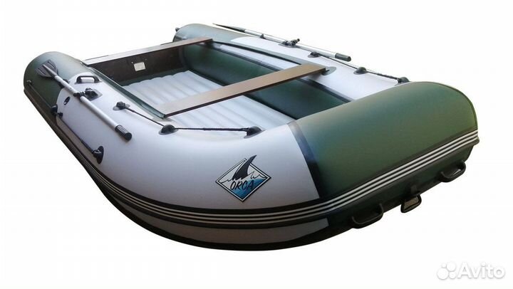 Лодка orca GT 360F нд белая