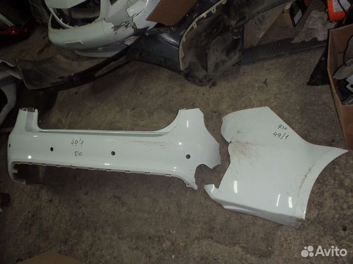 Бампер задний Rio рио PIO Риа 11-15 седан