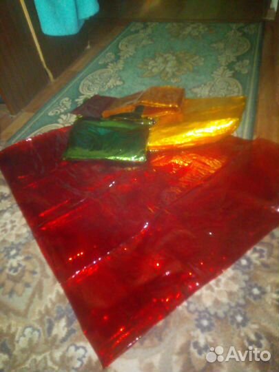 Упаковочная цветная пленка