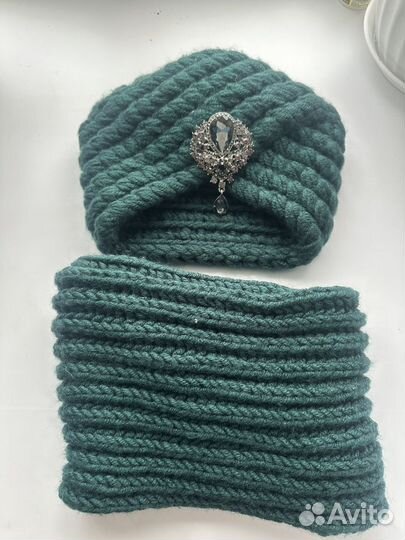 Зимняя шапка и снуд