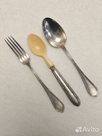 Набор Эгоист. Серебро 950 пр.Франция.Louis Coignet