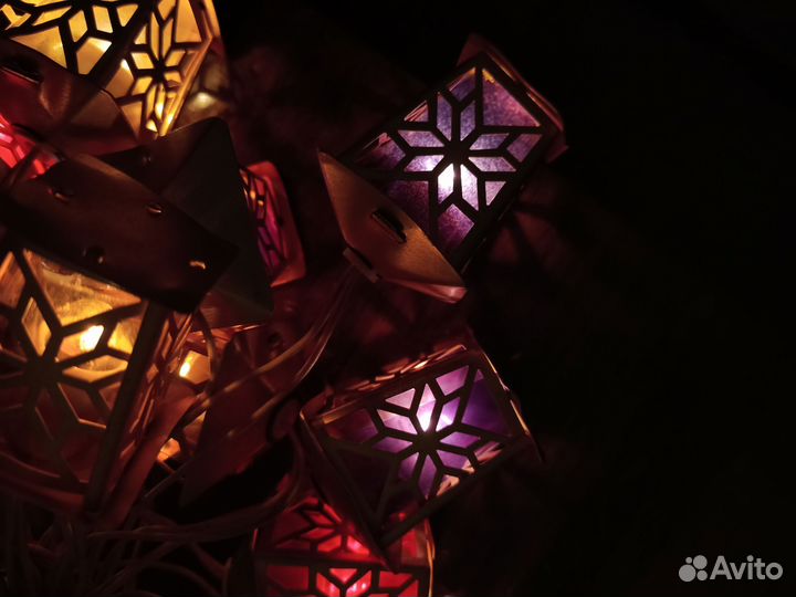 Гирлянда СССР Золотой фонарик