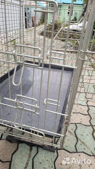 Клетка для собак с пл.поддоном 76 x 53 x 61