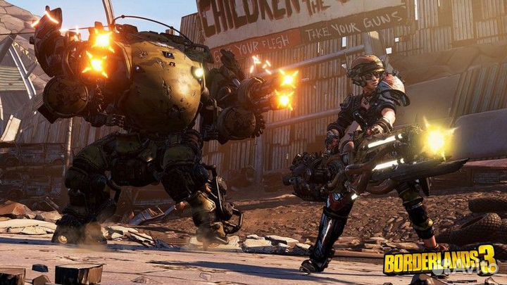 Borderlands 3 PS4, русские субтитры