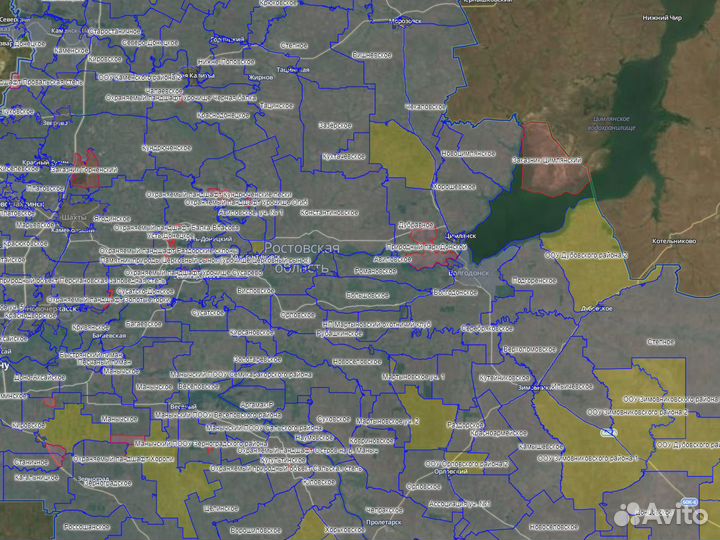 Топографические карты Ростовской обл для Garmin