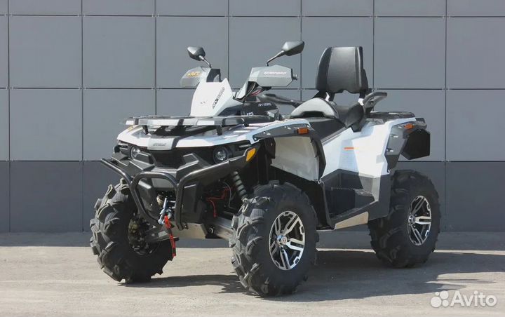 Квадроцикл Stels ATV 650 Guepard ST белый
