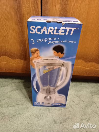 Блендер настольный scarlett SC 4143 бежевый