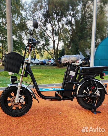 Электровелосипед Монстр Black X 60V/20Ah. 1000W