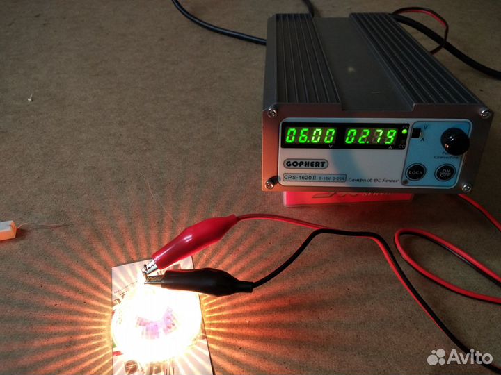 Лабораторный блок питания Gophert CPS-1620