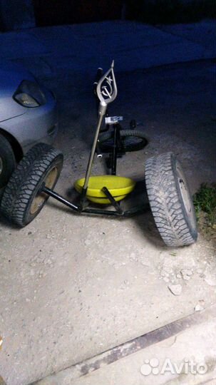 Велосипед на автомобильных колёсах (трайк)