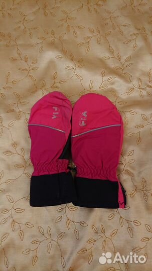 Варежки зимние FIX от Lindex (Швеция) для девочки