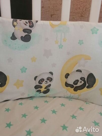 Бортики в детскую кроватку