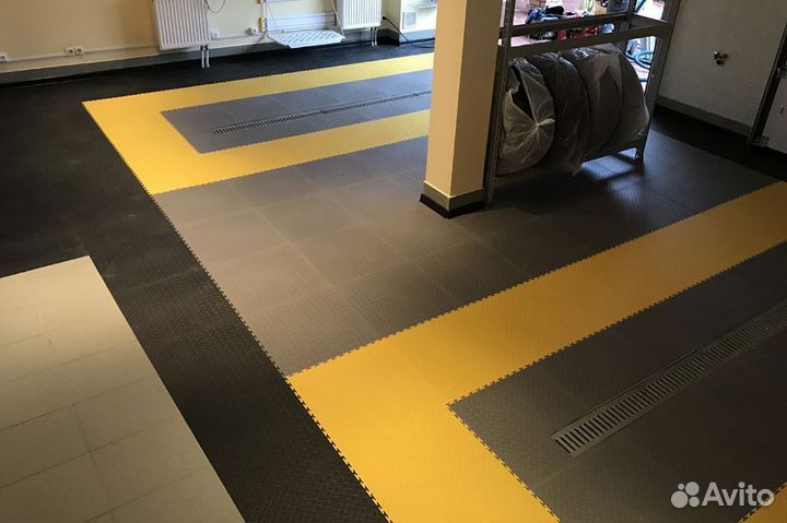 Модульная плитка пвх