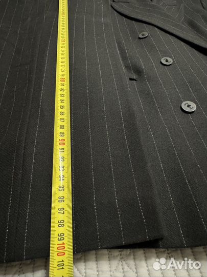 Брючный костюм hugo boss черный в полоску