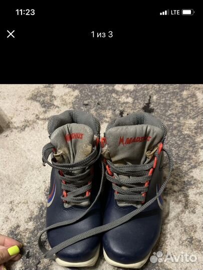 Лыжные ботинки 34 размер